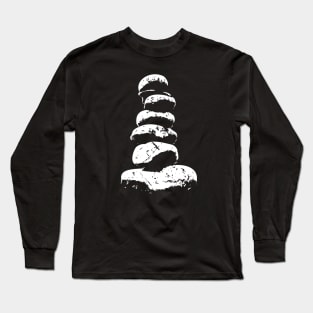 Zen Stacked Stones Long Sleeve T-Shirt